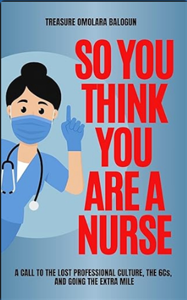 Book cover: SO YOU THINK YOU ARE A NURSE